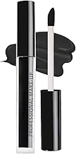 Matte Liquid Lipstick, Long-Lasting Waterproof Lip Gloss Black, Black Matte Lipstick, Liquid Lipstick, Non-Sticky Makeup, Vegan Cruelty Free