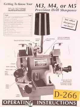 Darex M3, M4, M5, Precision Drill 