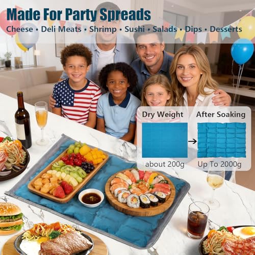 Party Mat Chiller Foldable Reusable Cooling Mat with Sleeve Extra-Large by Babeezy - Used condition - Image 2