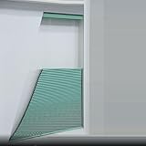 KARLLEO Irregular Honeycomb Blinds, Trapezoid Cellular Shades,Triangle Window Pleated Curtain,Moveable Top Down,Customize 25MM-KSRGZ250305-M/E