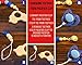 Tamy Bly Natural Wood & Silicone Pacifier Clip Teether, Teething Bracelet, Wooden Teethers, Wood Teething Rings, Updated Assembled Wood Teething Rattle|5pcs Baby Teether Toys Set|BPA Free|Zoomin' Thru