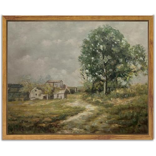 Village Path / 10"L x 8"W