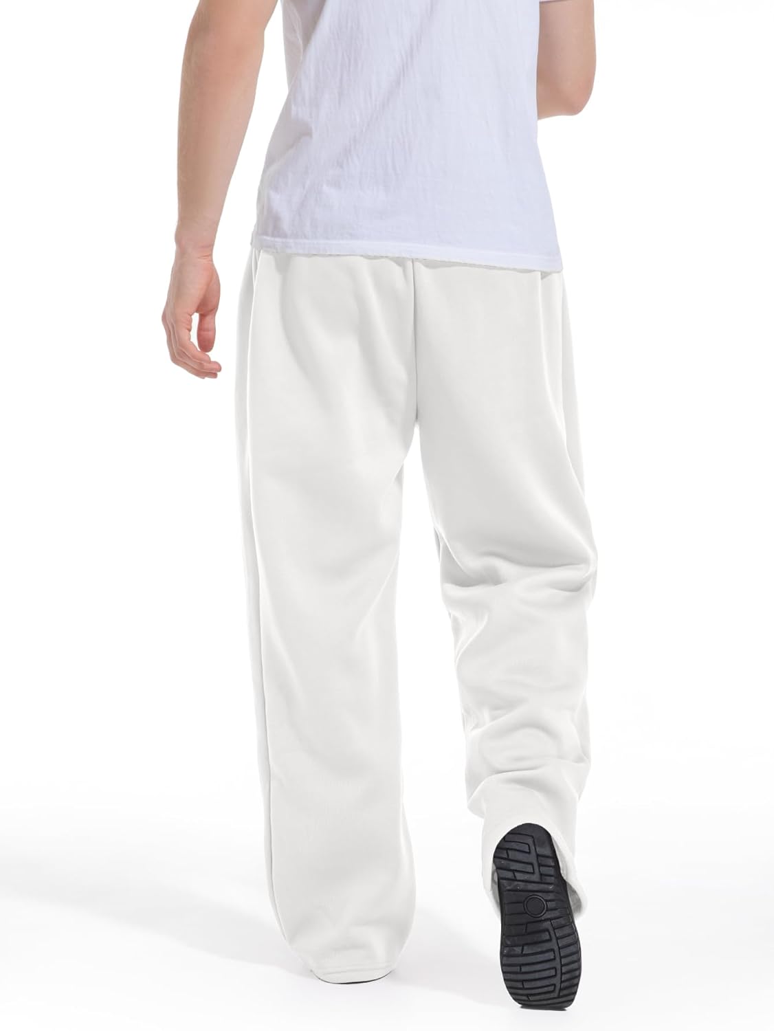 Men's Baggy Sweatpants Wide Leg Lounge Sweat Pants with Pockets - Image 5