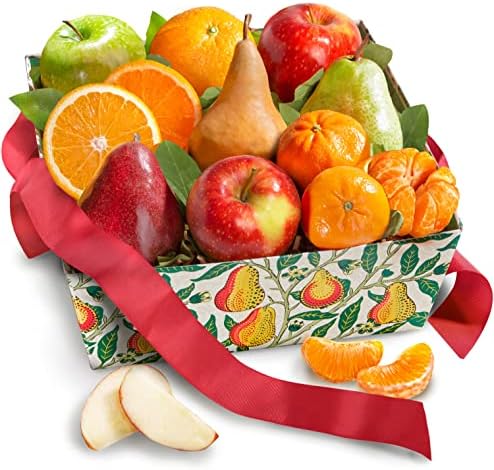 A Gift Inside Fresh from the Farm Fruit Gift Basket