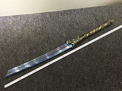 Lin Sword,Kirin Dao,High Carbon Steel Blade,Hand Forged,Alloy Fitting #TOP1