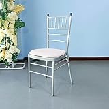 Funda para silla: La funda flexible y elástica para asiento de silla es compatible con los asientos de silla de tamaño 39,4 x 39,4 x 5,1 cm (largo x ancho x alto).