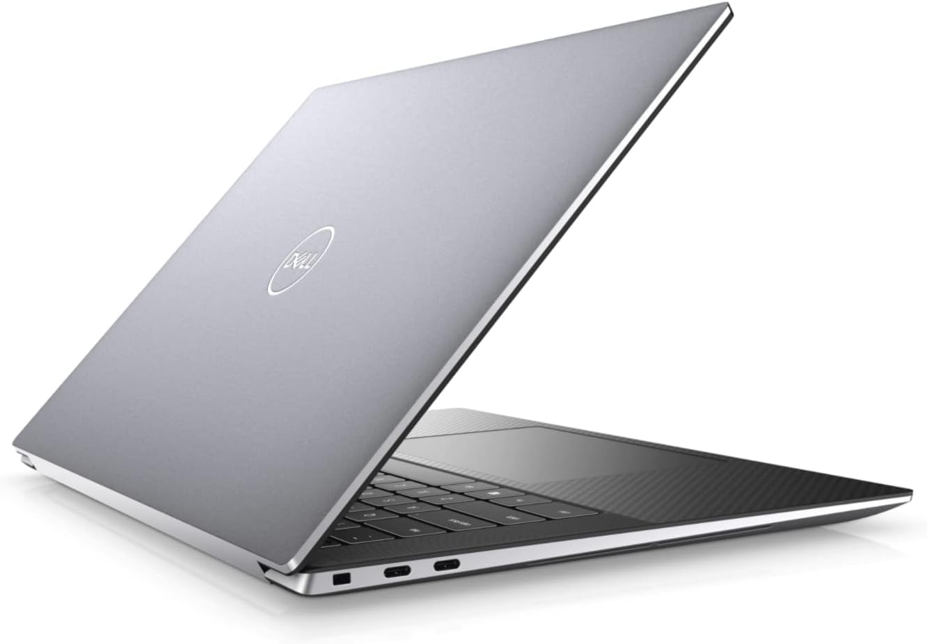 Right side profile of the Dell Precision 5560 laptop showing ports