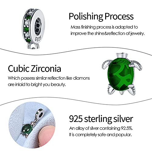 Pandach Animal Charm Bead fits Charms Bracelets for Woman-925 Sterling Silver Dangle Pendant Bead,Jewelry Beads Gifts for Women Bracelet&Necklace4