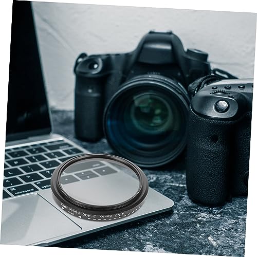 Hemobllo Acessório Da Câmera Filtro De Densidade Neutra Ajustável Filtros Ultra Finos Filtro De Dens