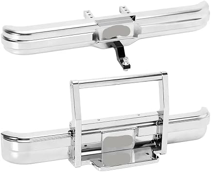 Aluminum Front Bumper Upgrade Compatible With 1 10 Scale FMS FCX10 K5 Model VersionBoth