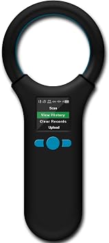 Smoostart Bluetooth Microchip Scanner FDX-B/EMID with MultiFunction OS | 500 Data Upload to PC/Cell Phone/PAD, AdjustableVolume Design Without Disturbing Animal, Local View of Scan Records, etc.
