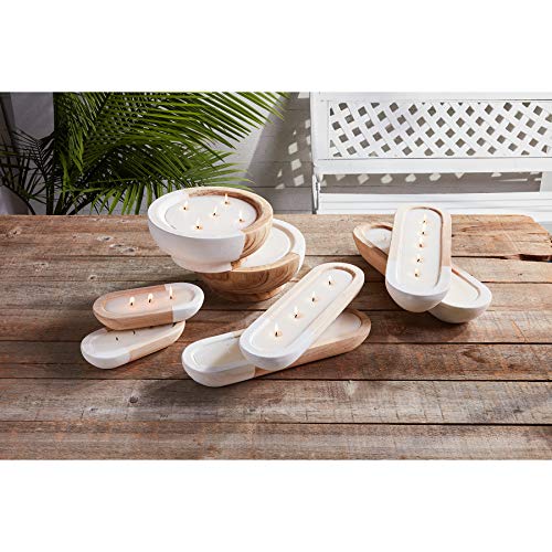 Paulownia Outdoor Round Candle #TOP1