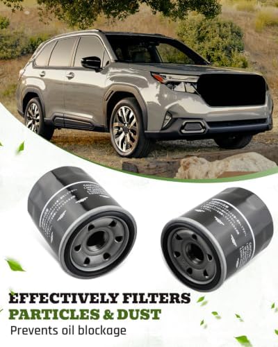 15208AA21A Engine Oil Filter Fit for Subaru Outback, Legacy, Impreza, Forester, Crosstrek, Ascent Replace 15208AA160, 15208AA15A, 15208AA20A, 6Pcs — 사진 3