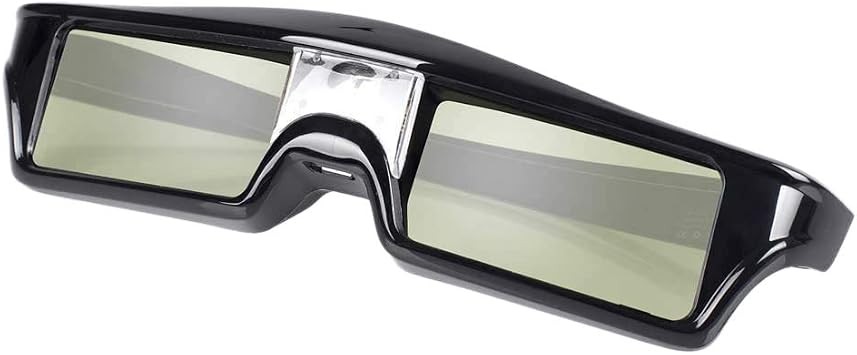 Rechargeable Active Shutter 3D Glasses for ALL DLP Projector, black, 373373