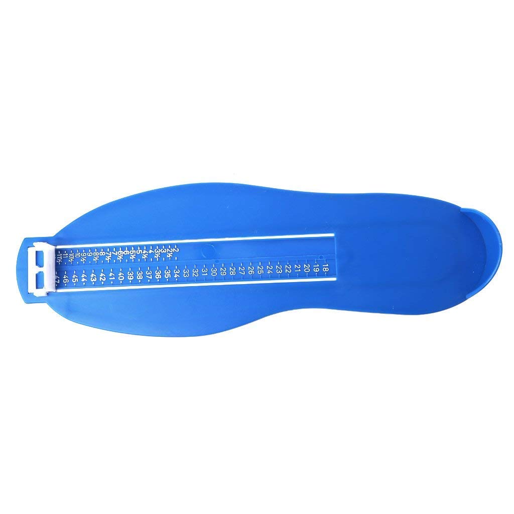 Pédimètre Adulte et Enfants - Pointure Chaussure Mesurer Pied Dispositif de Mesure pour Déterminer la Pointure 18 à 47 (Rouge)