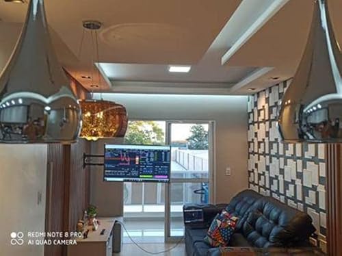 Suporte QUADRI Articulado Extra Longo para TVs LCD, LED, 4K e Curva 10 a 55