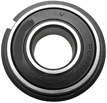Peer Bearing 6313-2RLD-NR-C3 Radial Bearings, 6300 Series, C3 Fit, 65 mm ID, 140 mm OD, 33 mm Width, Double Lip Seal with Snap Ring