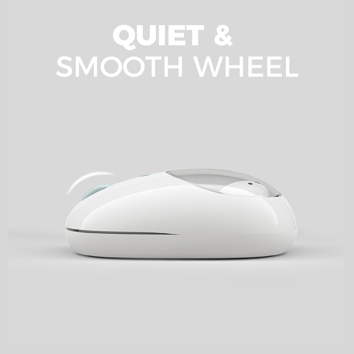 Miffy Wireless Bluetooth Optical Mouse Dual Mode (BT 5.0 and 2.4GHz USB) DPI Silent for macOS, ChromeOS, PC, Mac, Laptop, Tablets -Blue