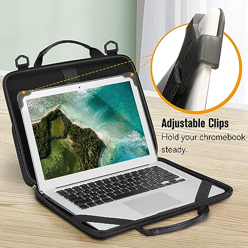 Fintie 13-14'' Chromebook Sleeve Case, Protective Briefcase Shoulder Bag by FINTIE - Used condition - Image 3