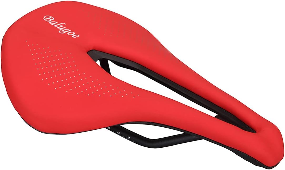 Balugoe 75 Off 自転車サドル Mtb ロードバイク レーシングサドル ショートサドル Pu通気性 痛くない 衝撃吸収 フトシートクッション 快適 軽量