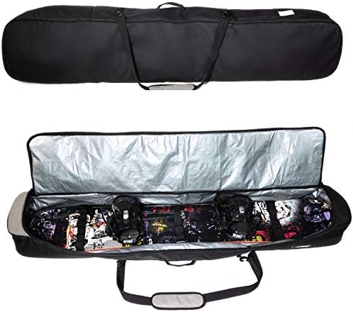 Athletico Peak Snowboard Bag - Padded Snowboard Travel Bag for Air Travel Carries Snow Board Gear Including Snowboarding Boots, Goggles, Etc for Flying