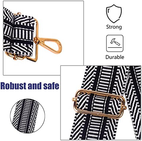 Wide Shoulder Strap, Adjustable Crossbody Bag Straps Replacement Handbag Straps Match All Bag Bag Straps for Handbags Purse Wide 5CM