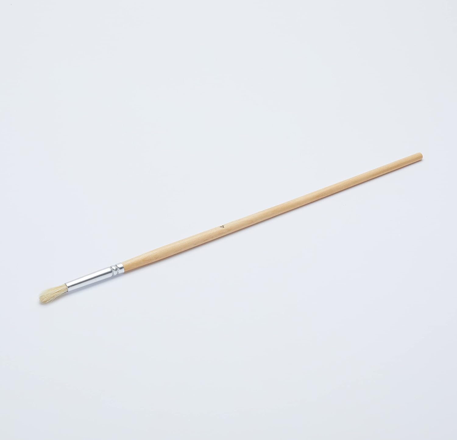 ProDec 4 Piece Round Fitch Set for Precise Paint Application Ideal for Detail Work, Touch Up, Window Frames, Edges, Corners, Narrow Areas with All Types of Paint