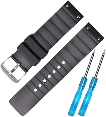 Soft Waterproof silicone watch strap Compatible with Cartier Santos 100 Womens Watchband 23mm Rubber Replacement Bracelet