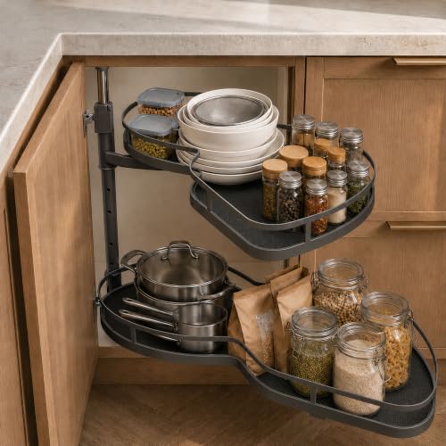 Blind Corner Pull Out Organizer