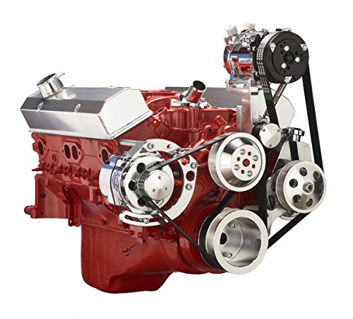 Chevy Small Bock Serpentine Conversion Kit - Alternator, Power Steering & A/C Applications