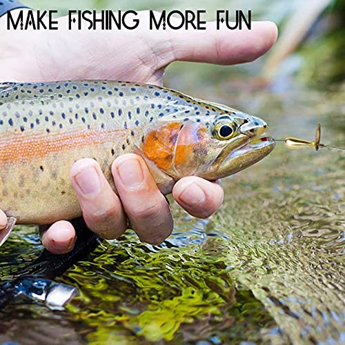 Dovesun 143Pcs Fishing Lures Making Kit Spinner Diy Making Kit Fishing Lures Bass Trout Baits Fishing Gifts #TOP3
