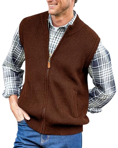 【CLANE】ZIP COLLAR KNIT VEST CLANE（クラネ）の「ZIP COLLAR KNIT VEST（ベスト）」 - WEAR