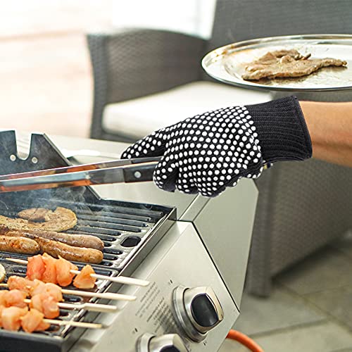 Bbq Grill Glove, Pot Holder Oven Mitts (1Pcs) Heat Resistant Cooking Glove, Fireproof Resistant Designed Oven Glove For Welding, Barbecue #TOP4