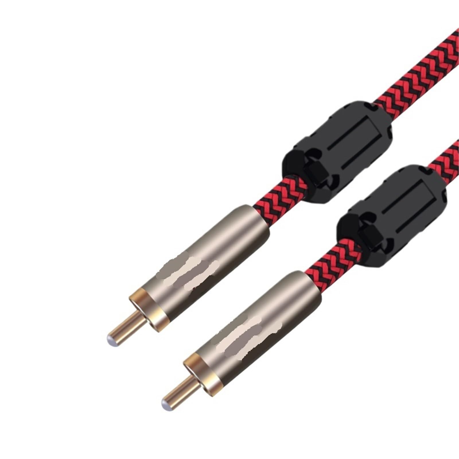 Câble audio mâle vers mâle pour haut-parleur caisson de basses 5m - 2