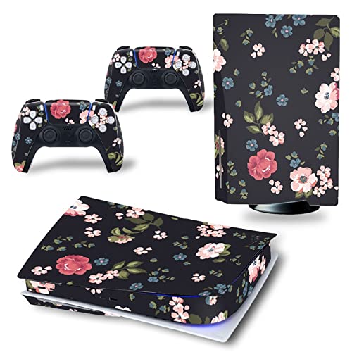 �ی� For PS5 Skin Disc Edition Anime Console And Controller Vinyl Cover Skins Wraps For Version 34952 �C�A�Ȃ��A�c�����Ȃ�(2)