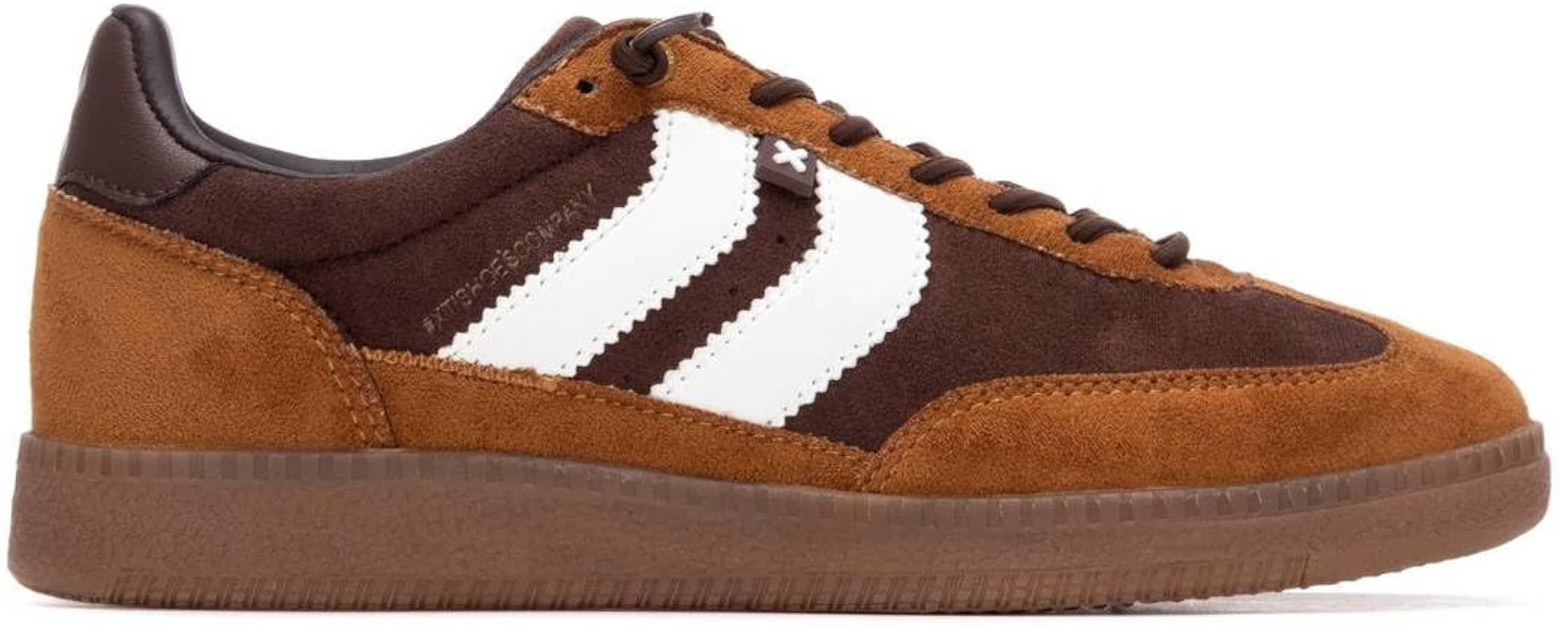 XTI 144170 Scarpe Donna In Pelle Scamosciata Morbida - Sneakers Eleganti Con Suola Alta Antiscivolo E Soletta Rimovibile - Vegan - 2