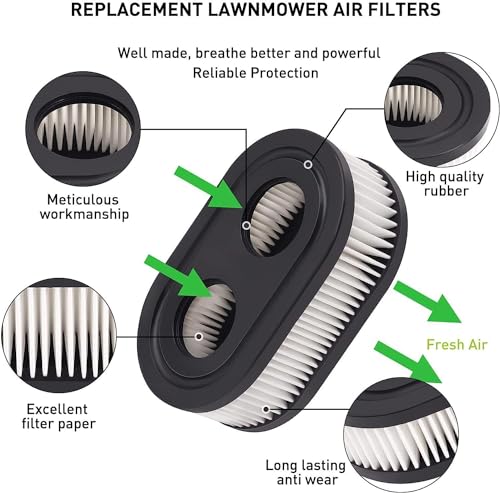 798452 593260 Air Filter with 595658 Air Cleaner Cover 103M02 104M02 104M05 09P700 093J02 550E 550EX 575EX 625EX 625EXi 675EXi 725Exi Troy-Bilt Toro Recycler 22 - Thumbnail 3