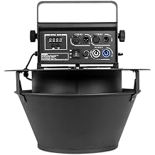 Professional Hanging Swirl Confetti Machine with DMX & Remote | 50m2 Coverage, Powerful Motor for Wedding, Stage, DJ Nightclub