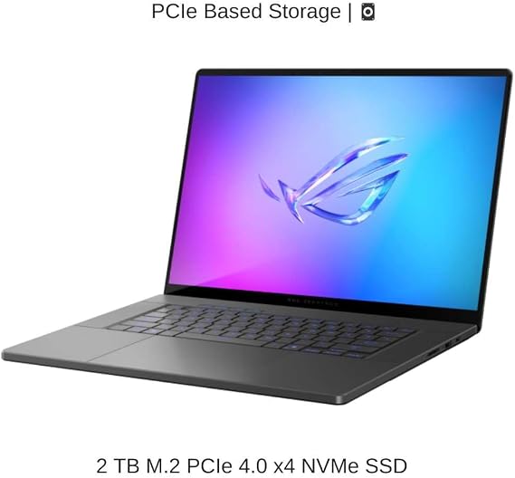 HIDevolution [2025] ASUS ROG Zephyrus G16 GU605CX [Grey] 16 WQXGA 240Hz OLED, 2.7 GHz Ultra 9-285H, RTX 5090, 32 GB LPDDR5X RAM, 2 TB PCIe SSD, Windows 11 Home
