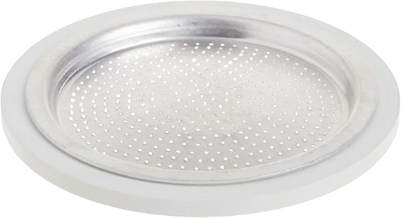 La Cafetiere Bialetti Washer and Filter Set To Suit - Moka Dama 3 Cup, Replacement Part