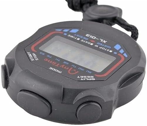 Miniatura 3 de Cronómetro deportivo digital electrónico multifunción, pantalla con fecha y hora y función de alarma, adecuado para entrenadores deportivos,