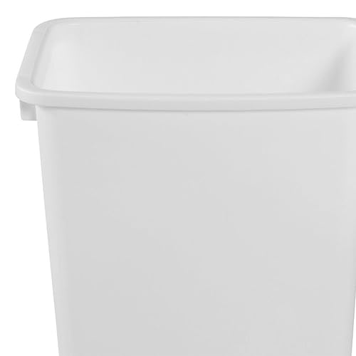 Miniatura 8 de Rubbermaid Cesta de basura tradicional de 21 cuartos de galón con parte superior abierta para interiores, contenedor de basura para baños y otros
