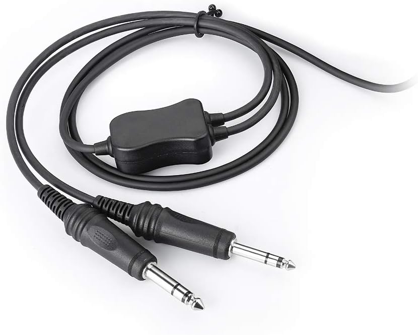 Aviation Headset, PNR Headsets for Pilots, GA Plugs, Comfortable Ear Pads with Flexible Boom Mic and Carrying Case