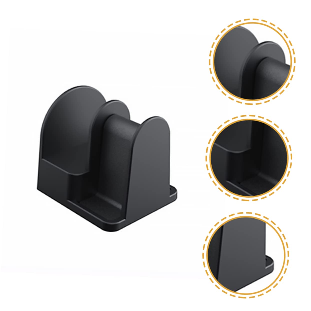 PRETYZOOM 2pcs Eyeglasses Storage Bracket Wall-mounted Rack for Car and Home Stable Design