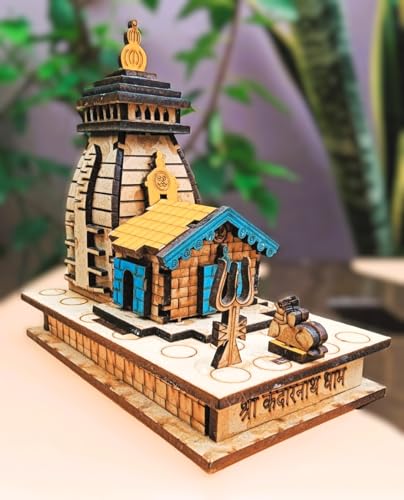 केदारनाथ मंदिर के ऐसे रहस्य, जिन्हें आज तक नहीं सुलझा पाया विज्ञान | Kedarnath Temple Mystery in Hindi 7 ANI DIVINE Shree Kedarnath Dham Temple Pine Wood 3D Showpiece, 9c...