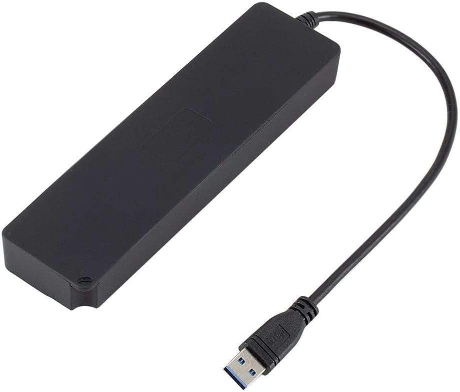 USB 3.0 HUB Splitter 7 Ports with On/Off Switches High Speed 5Gbps Micro Multiple USB Port Expander for PC Computer