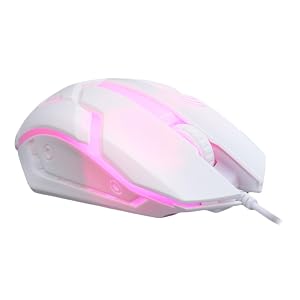 Practical Wired USB Gaming Mouse with LED Backlight Ergonomic Design for Comfort for Home and Dorm Use Compatible