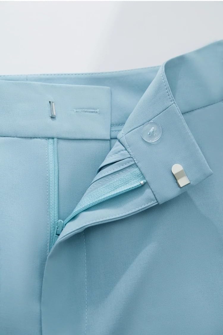 Women's Suit Pants Spring Autumn Winter Loose Straight Suit Pants Commuter Female Trousers for Women