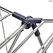 CRESNEL Stainless Steel Clothes Drying Rack – Adjustable Gullwing and Foldable for Easy Storage – Rust-Proof for Indoor and Outdoor Use