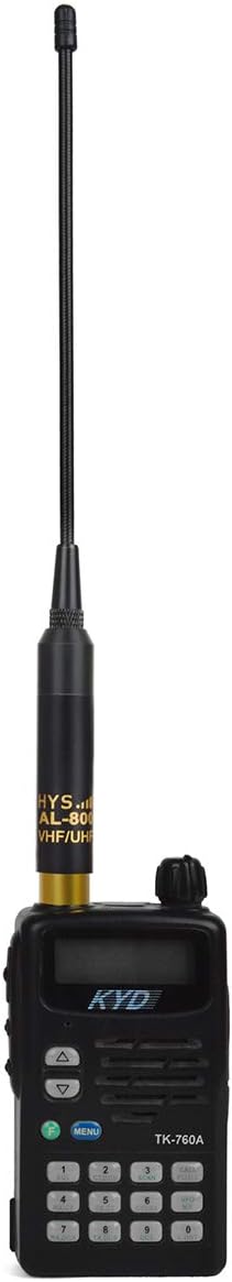 HYS Dual Band SMA-Male Antenna Dismountable Telescopic Two Way Radio Antenna VHF/UHF 144/430MHz for Yaesu Vertex TYT Walkie Talkies,(33.5-inch) : Electronics